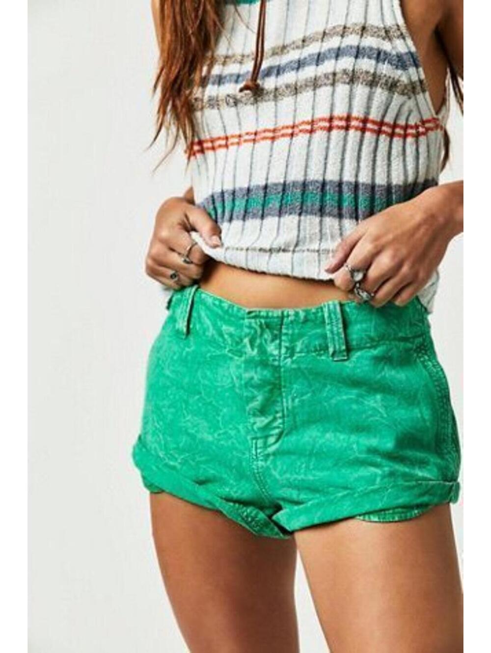 #3 Free People Point Dume Slouchy Shorts size 0